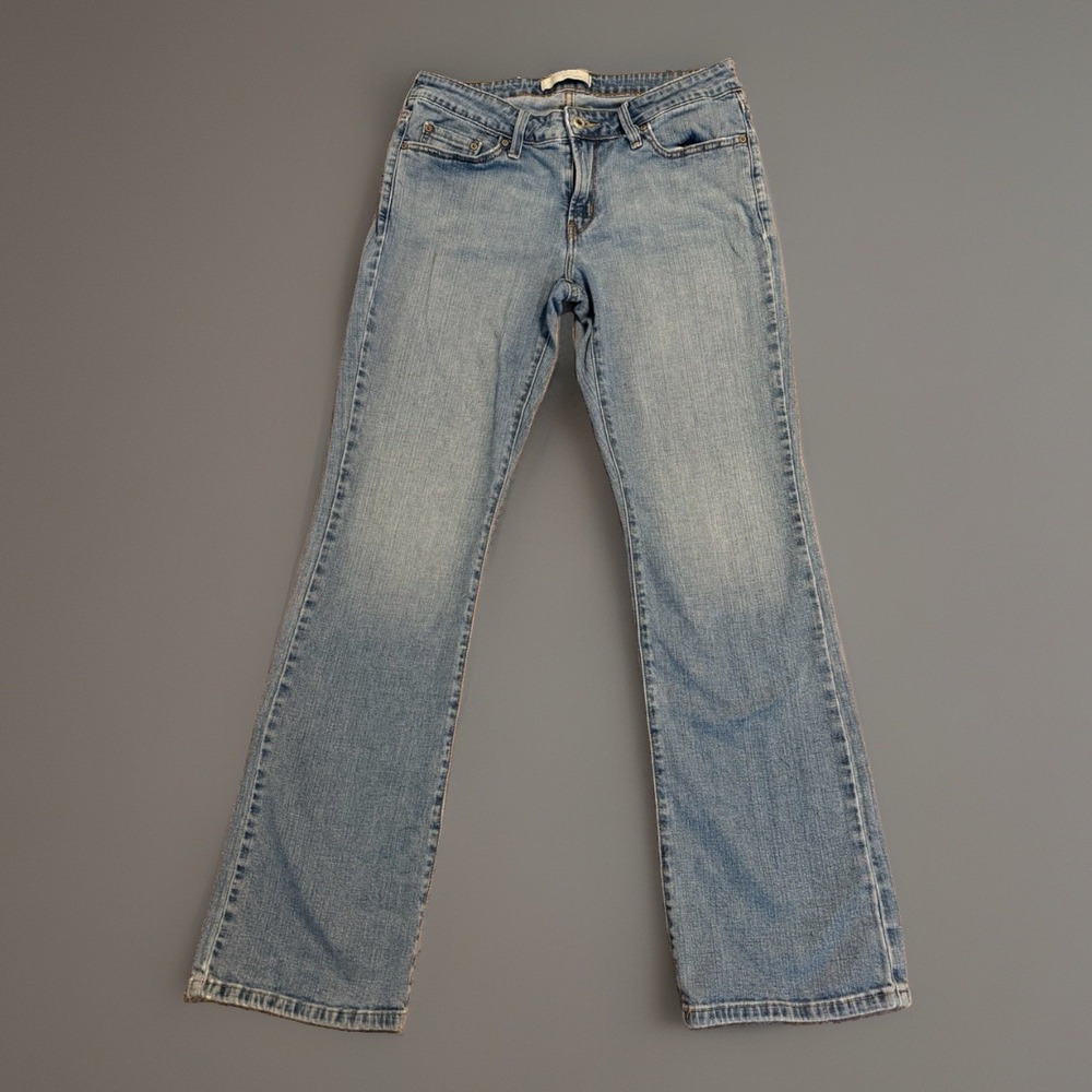 Levi's Women's Blue Light Wash Regular Fit Mid Rise Bootcut Denim Jeans Size 8M